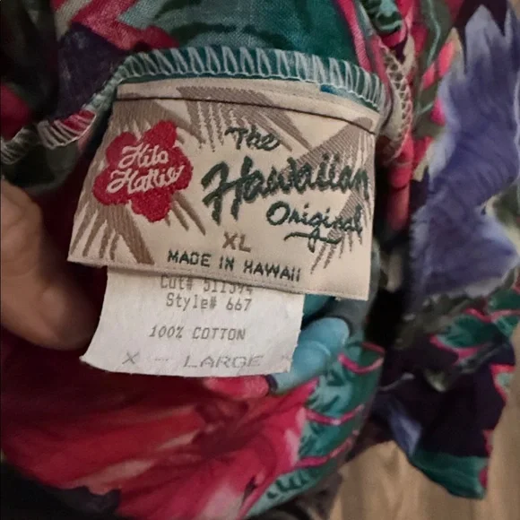 vintage Hilo Hattie Original Hawaiian Muumuu dress in a tropical floral I have 2 - Picture 7 of 12